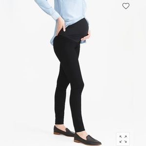 Jcrew Maternity Jeans Full panel black